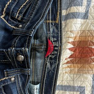 Ariat Women's Boot Cut Jeans - Dark Blue